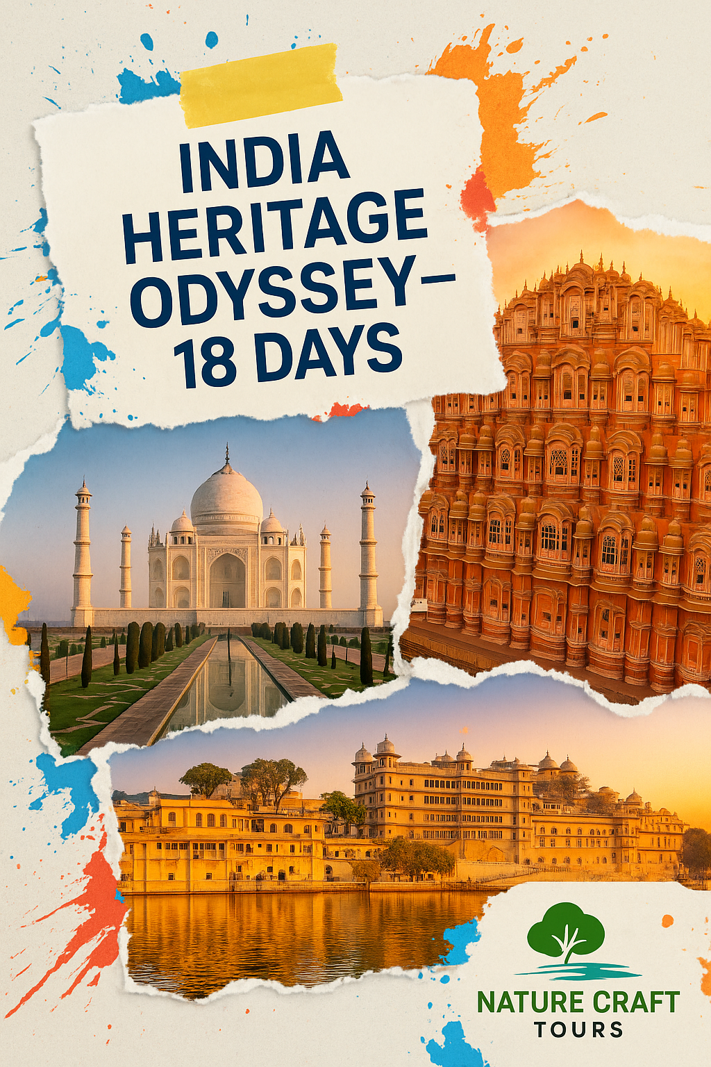 India Heritage Odyssey - Nature Craft Tours — Explore India & Beyond