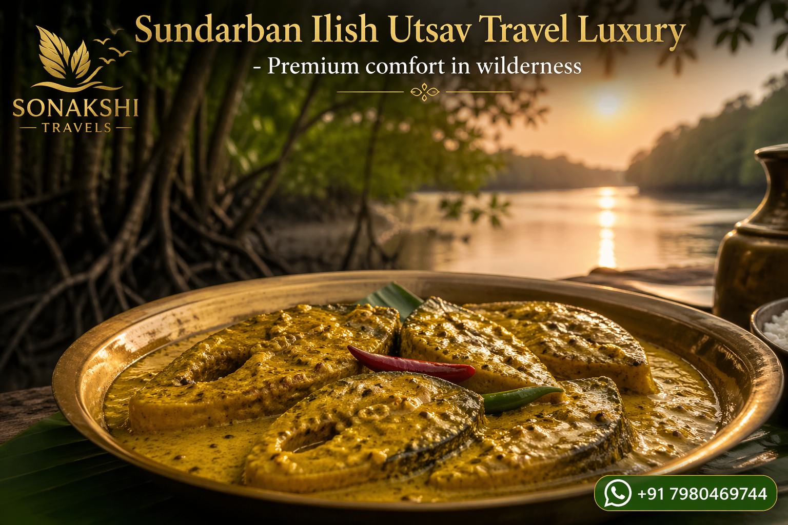 Sundarban Ilish Utsav Travel Luxury - Premium comfort in wilderness